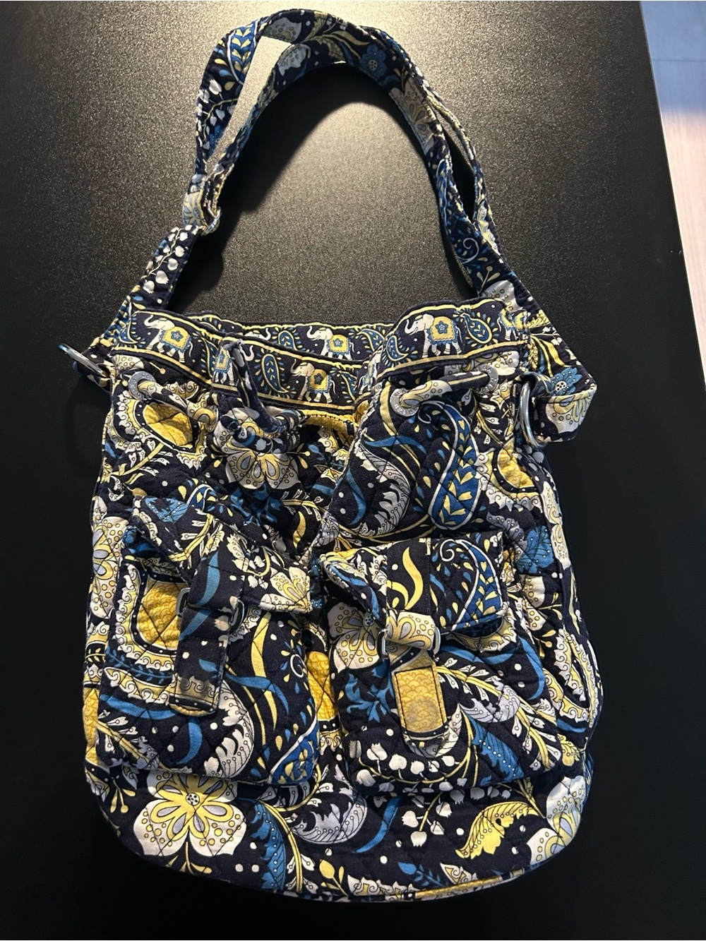 Vera Bradley Ellie Blue shoulder bag